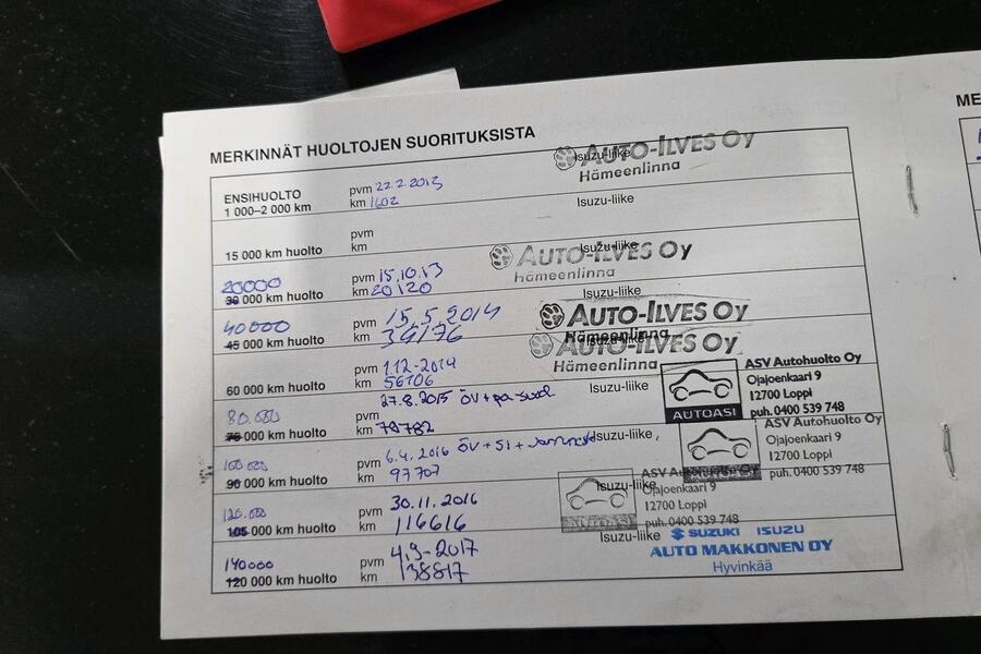 Isuzu D-Max vaihtoauto