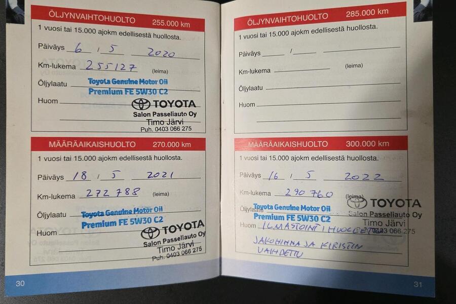 Toyota Hilux vaihtoauto