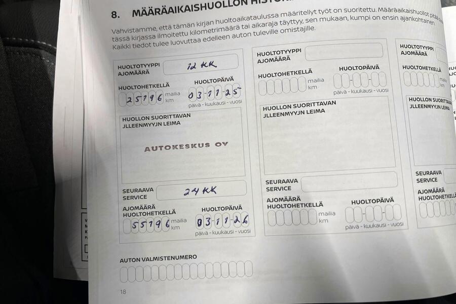 Nissan Qashqai vaihtoauto