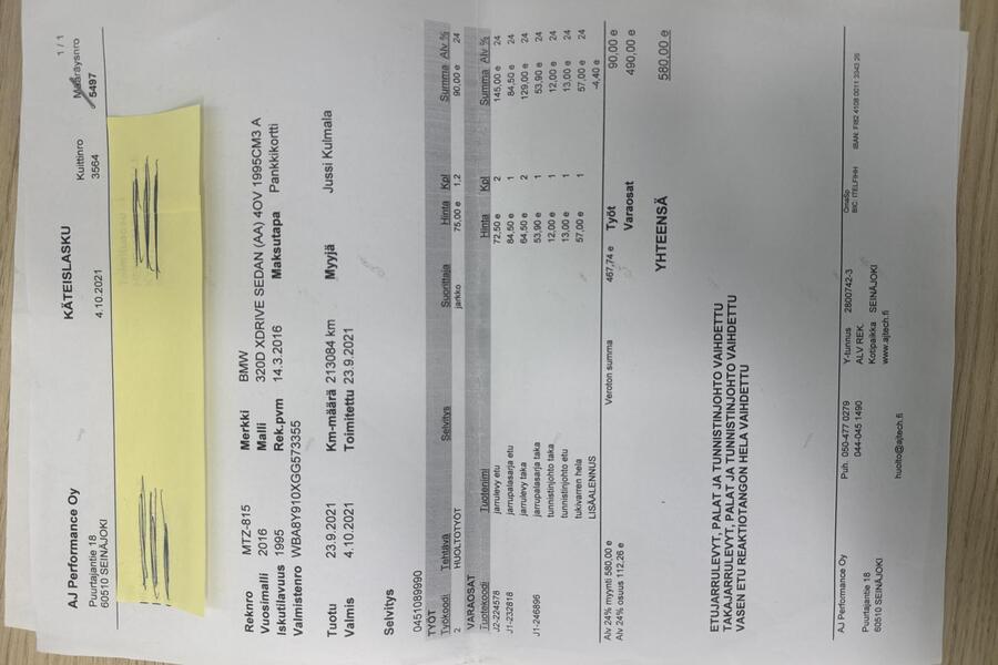 BMW 3-sarja vaihtoauto