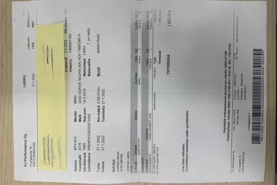 BMW 3-sarja vaihtoauto