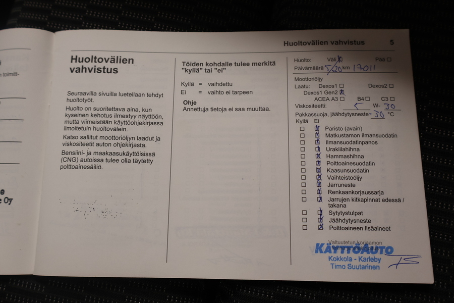 Opel Insignia vaihtoauto