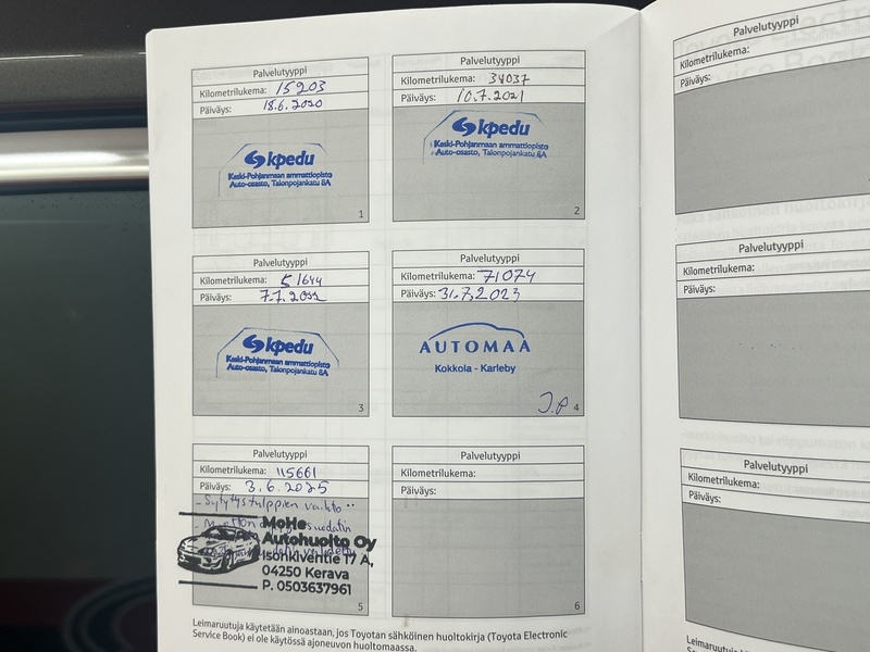 Toyota Camry vaihtoauto