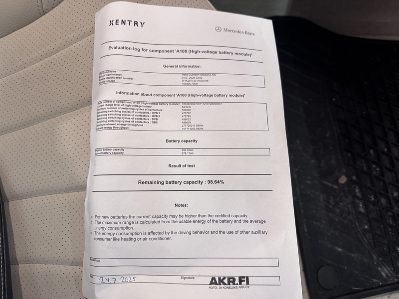 Mercedes-Benz EQS vaihtoauto