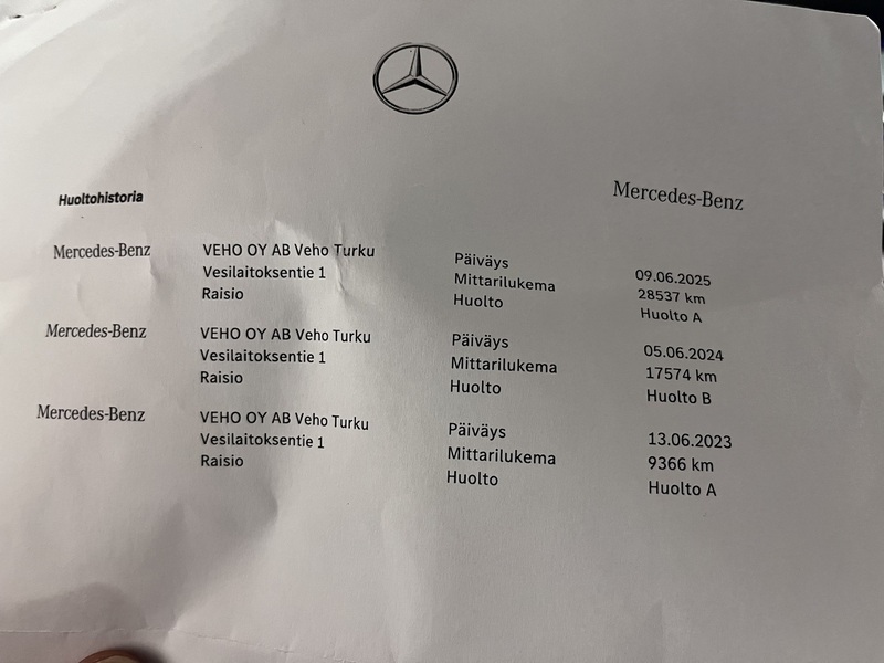 Mercedes-Benz CLA-sarja vaihtoauto