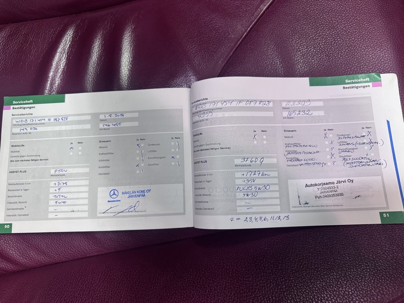 Mercedes-Benz SLK vaihtoauto