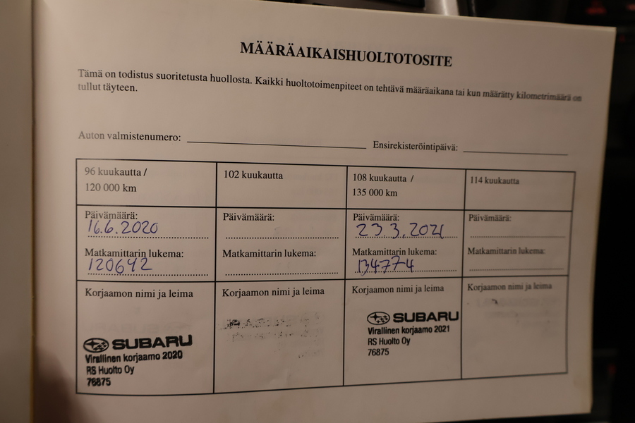 Subaru Forester vaihtoauto