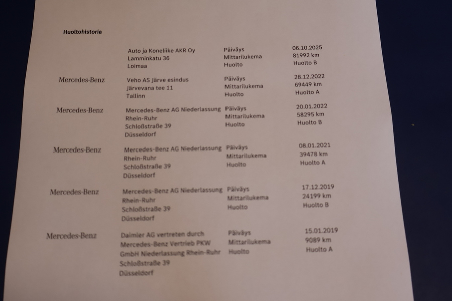 Mercedes-Benz C vaihtoauto