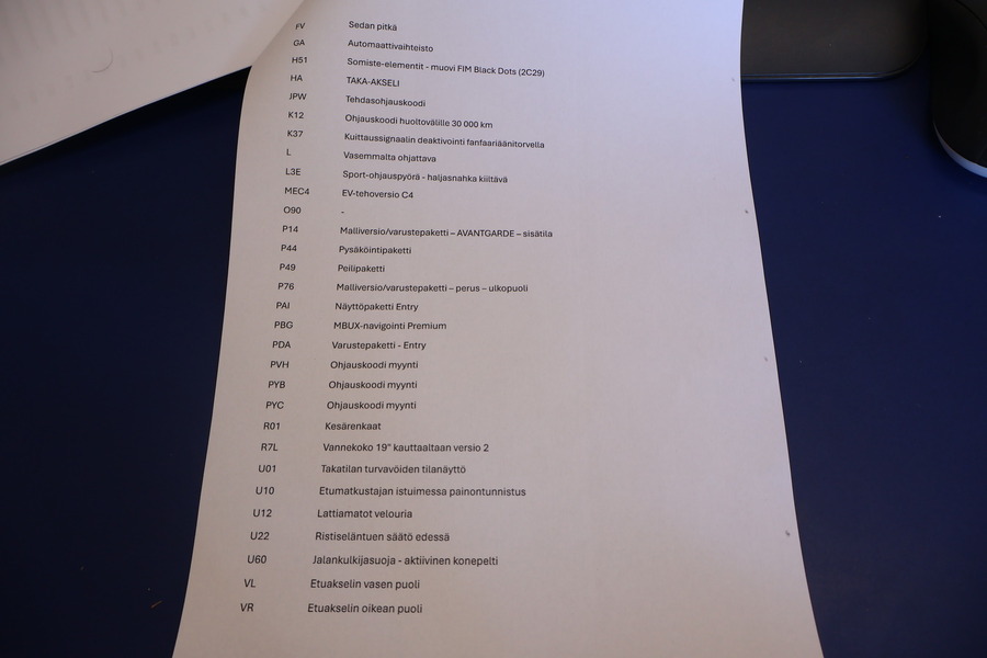 Mercedes-Benz EQE vaihtoauto