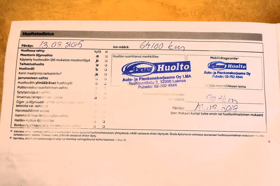 Skoda Octavia vaihtoauto