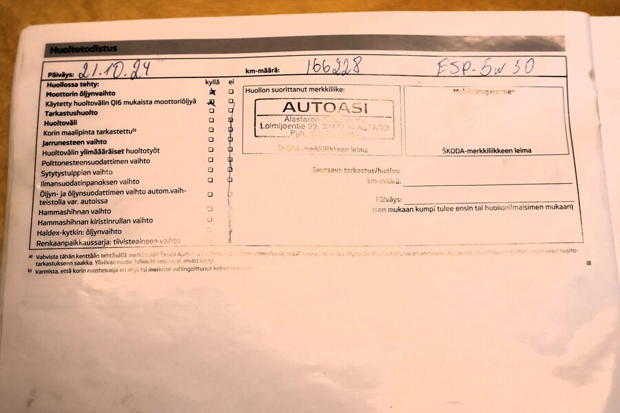 Skoda Octavia vaihtoauto