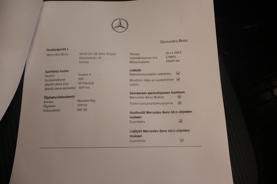 Mercedes-Benz C vaihtoauto