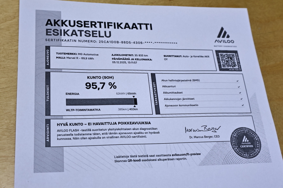 MG Marvel R vaihtoauto