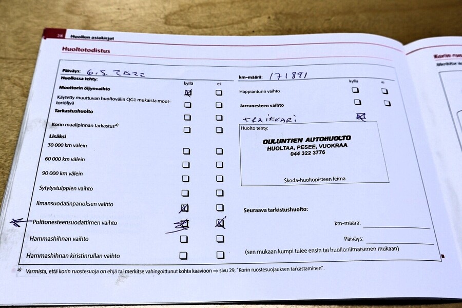 Skoda Octavia vaihtoauto