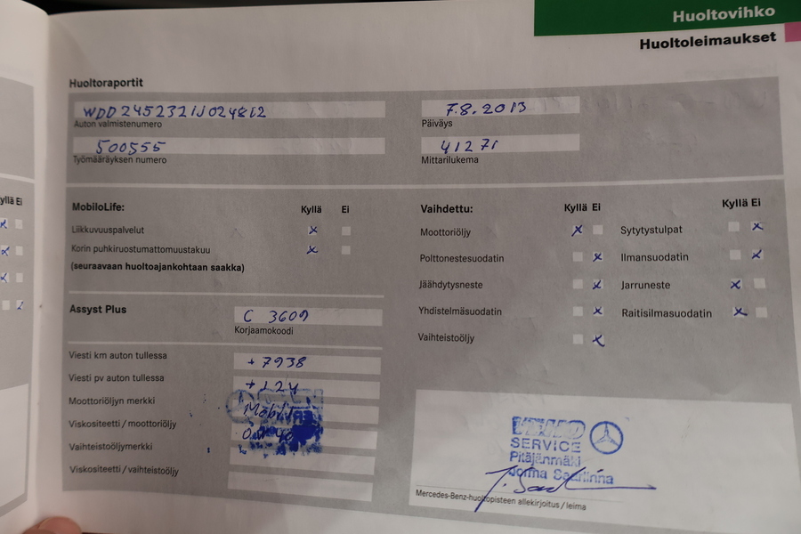 Mercedes-Benz B vaihtoauto