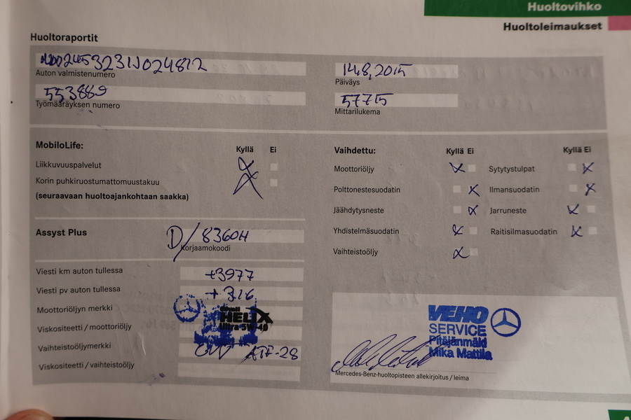 Mercedes-Benz B vaihtoauto