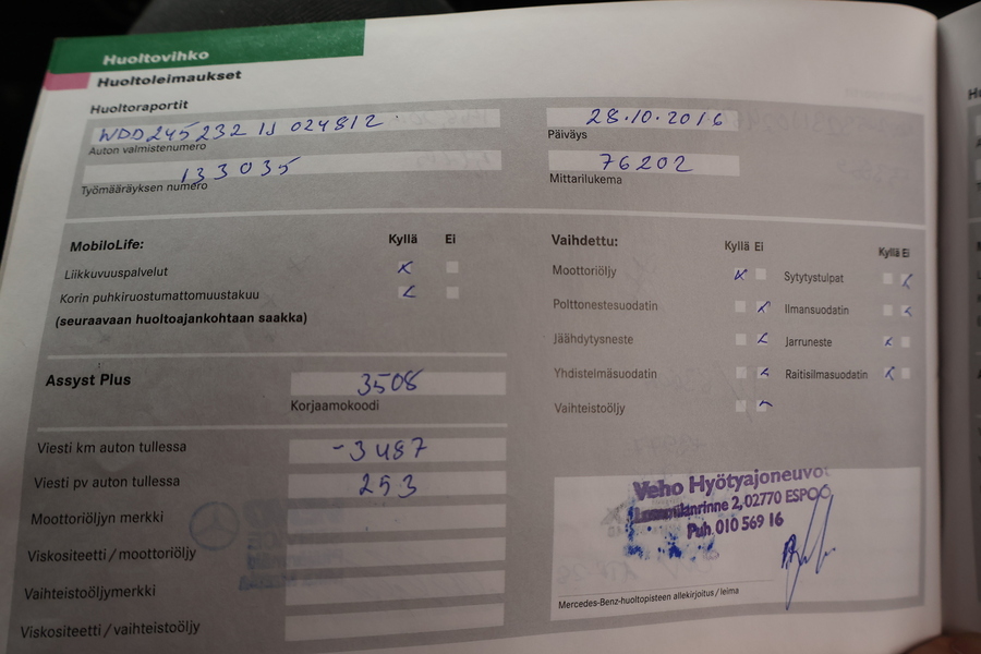 Mercedes-Benz B vaihtoauto