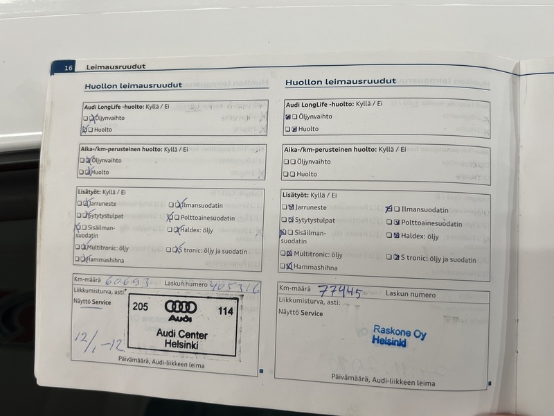 Audi A4 vaihtoauto