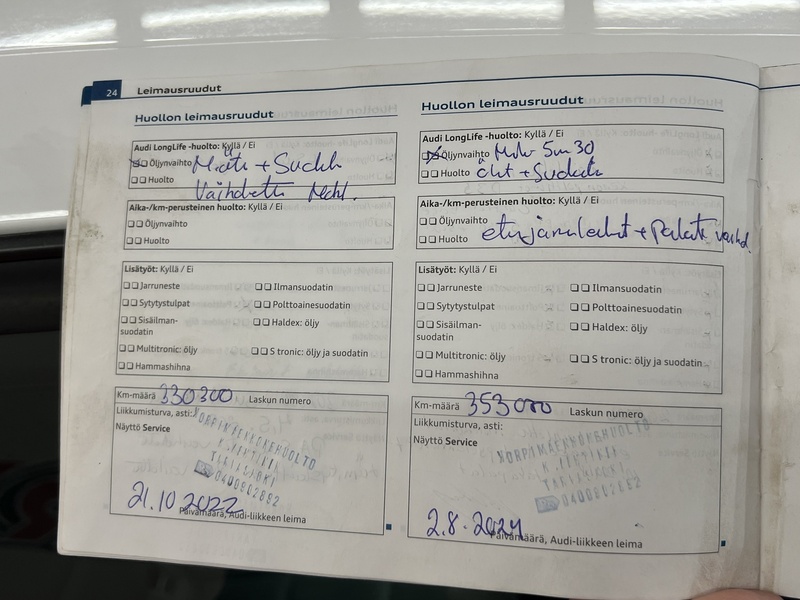 Audi A4 vaihtoauto
