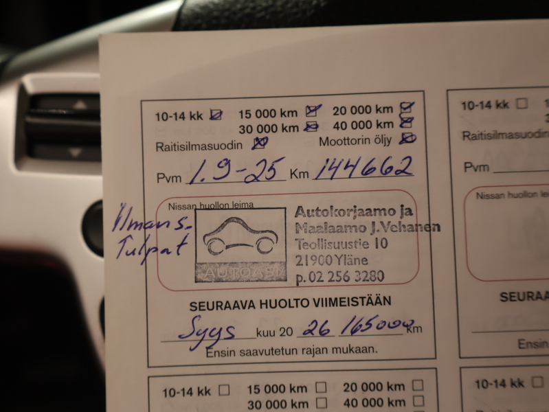 Nissan Qashqai vaihtoauto