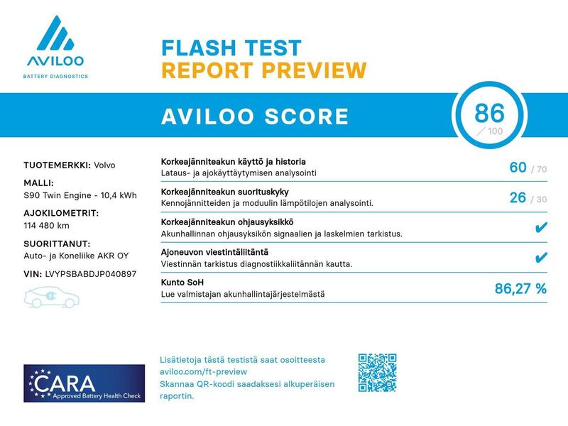 Volvo S90 vaihtoauto