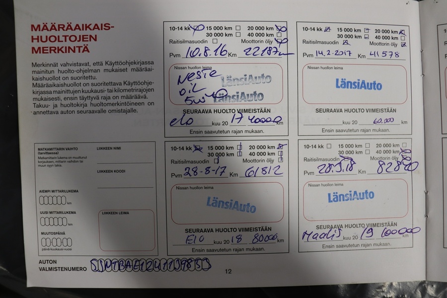 Nissan NOTE vaihtoauto