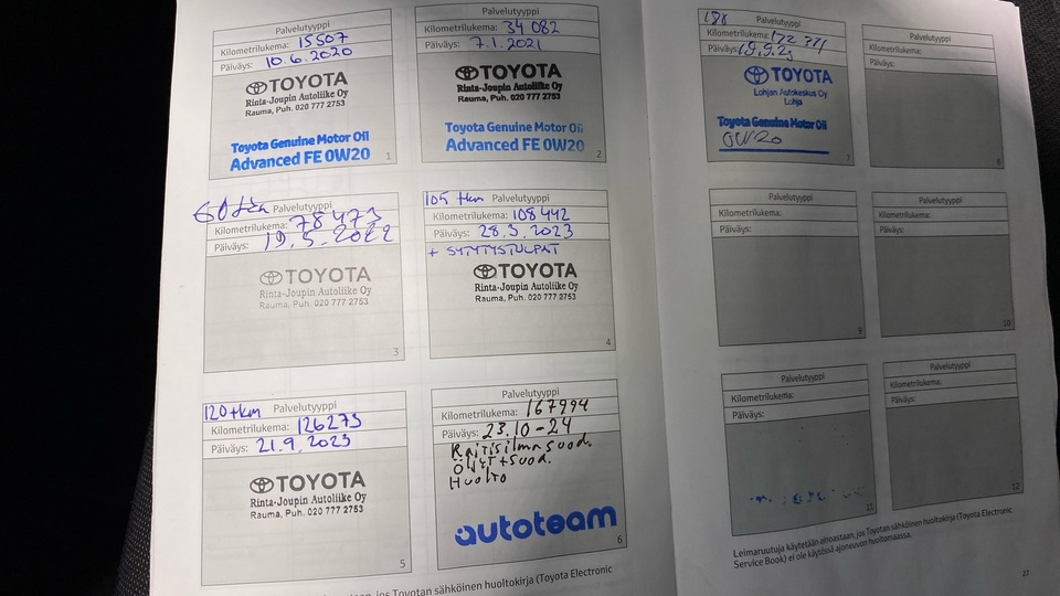 Toyota Corolla vaihtoauto