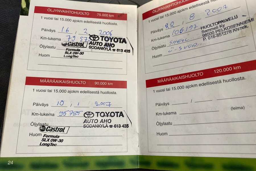 Toyota Corolla vaihtoauto