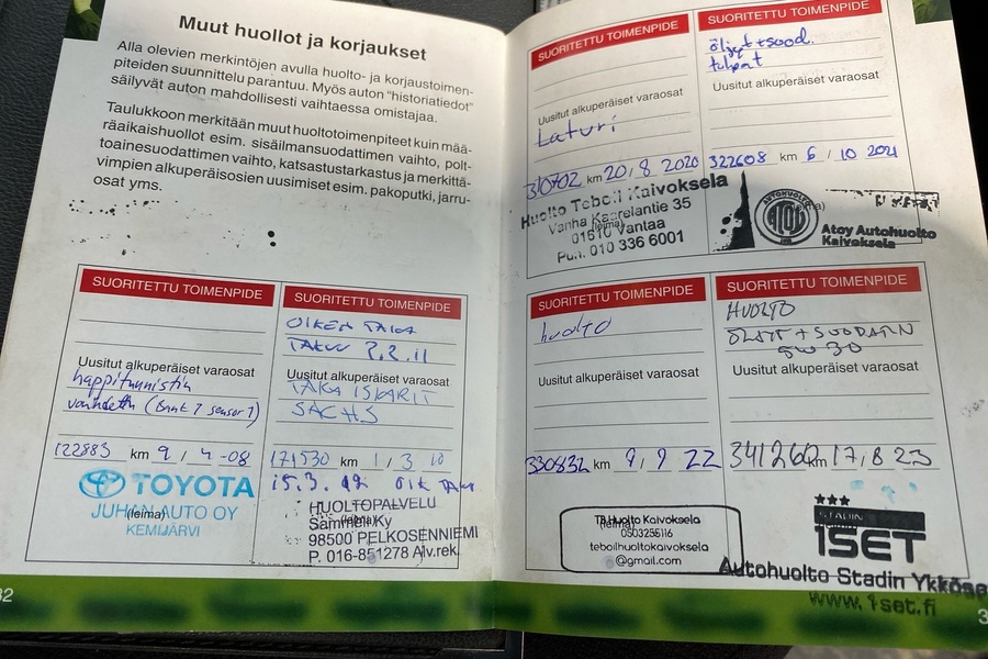 Toyota Corolla vaihtoauto