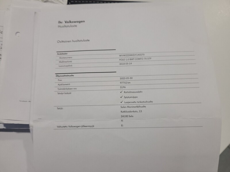 Volkswagen Polo vaihtoauto