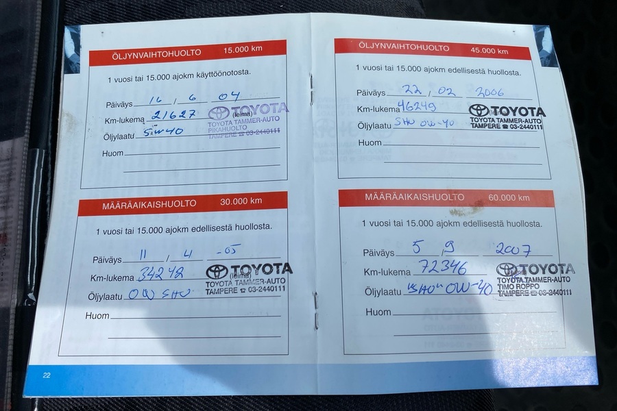 Toyota Corolla vaihtoauto