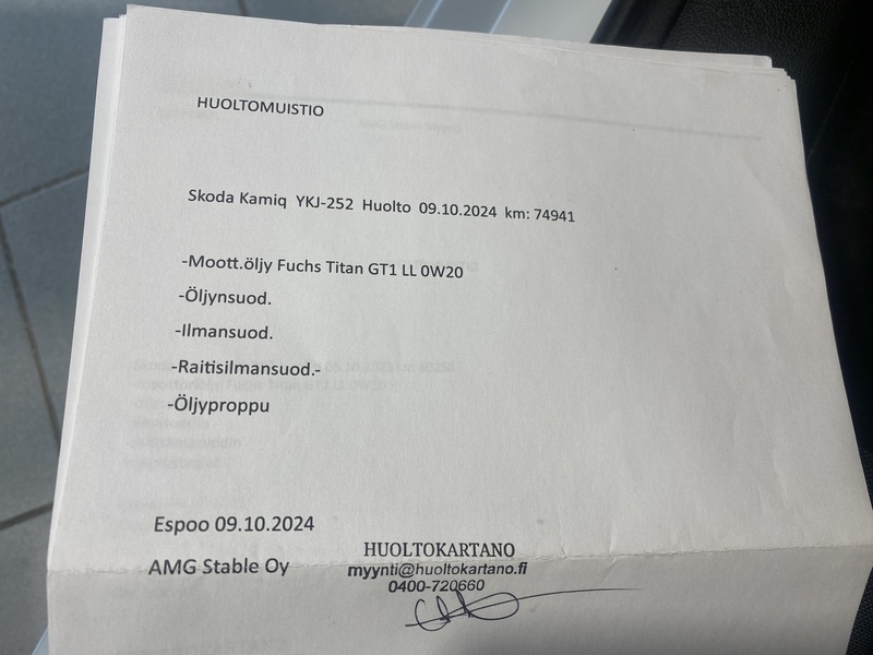 Skoda Kamiq vaihtoauto