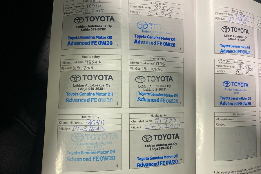 Toyota Auris vaihtoauto