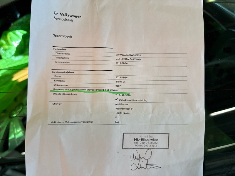 Volkswagen Golf vaihtoauto