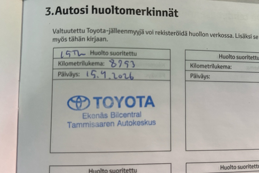 Toyota Yaris Cross vaihtoauto