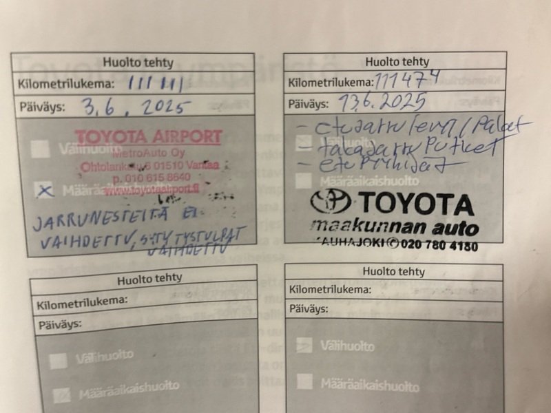 Toyota Auris vaihtoauto