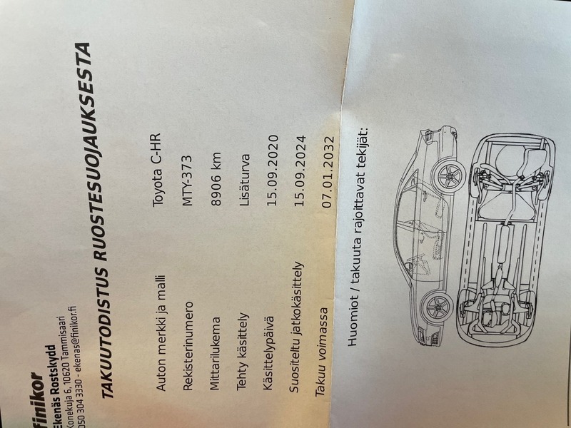 Toyota C-HR vaihtoauto