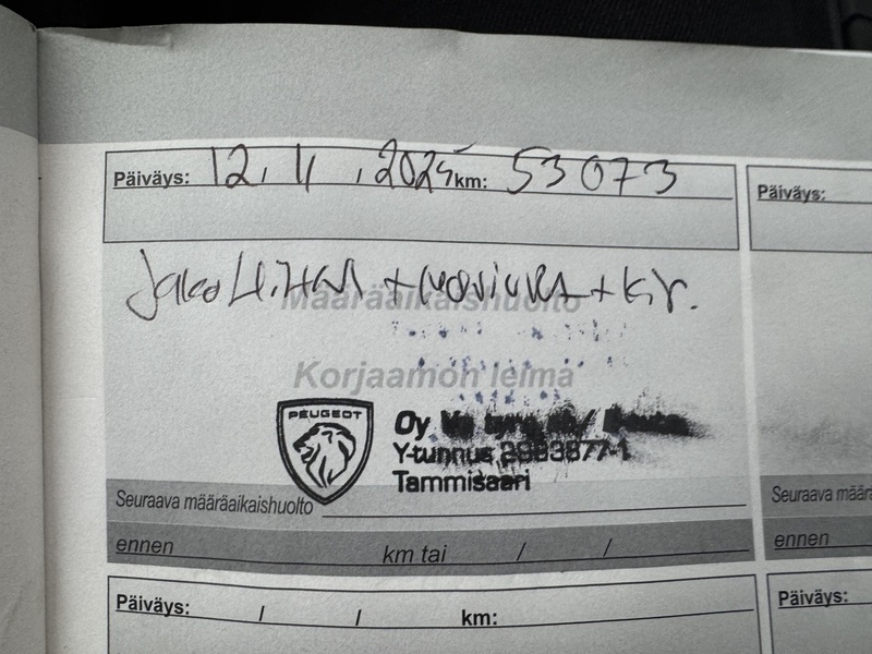 Peugeot 208 vaihtoauto