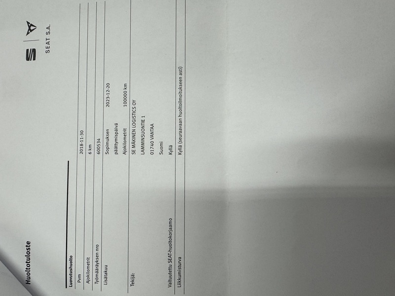 SEAT Arona vaihtoauto