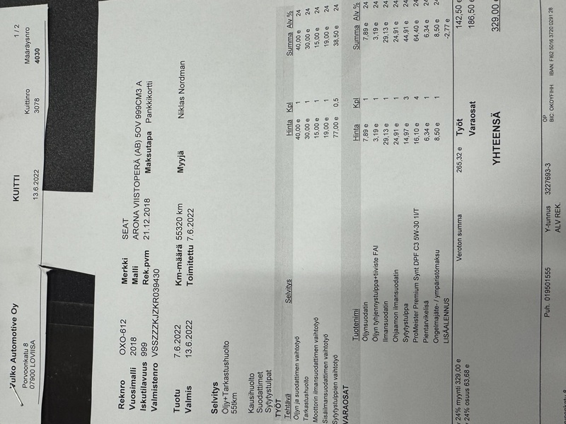 SEAT Arona vaihtoauto