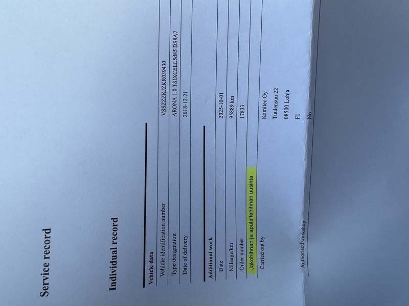 SEAT Arona vaihtoauto