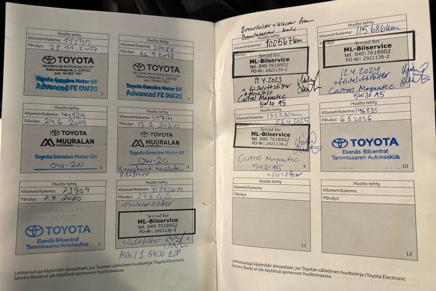 Toyota Avensis vaihtoauto