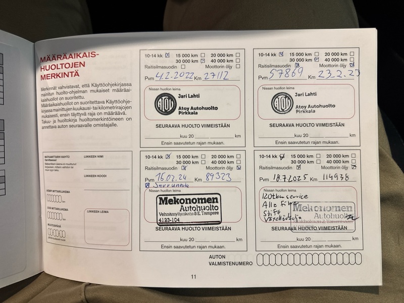 Nissan Qashqai vaihtoauto