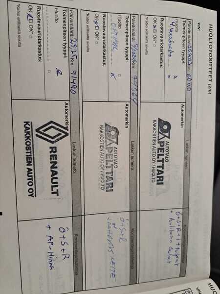 Renault Kadjar vaihtoauto