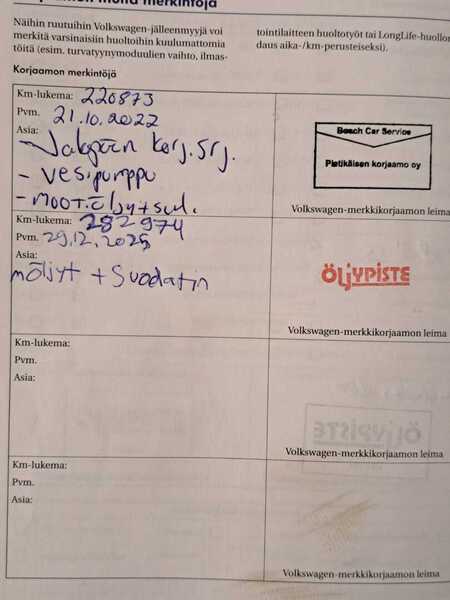 Volkswagen Golf vaihtoauto