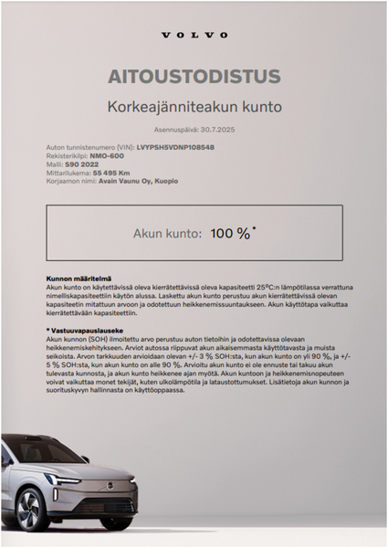 Volvo S90 vaihtoauto