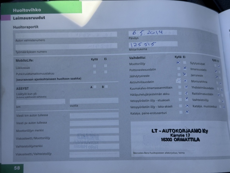 Mercedes-Benz C vaihtoauto