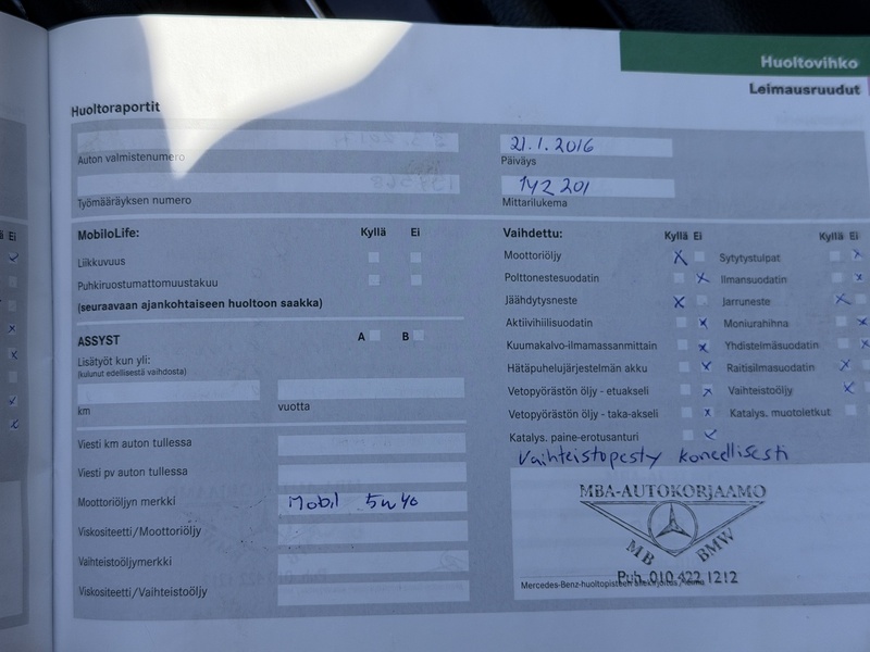 Mercedes-Benz C vaihtoauto