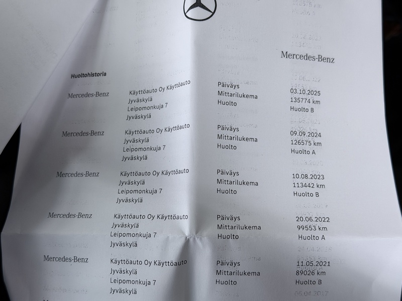 Mercedes-Benz C vaihtoauto