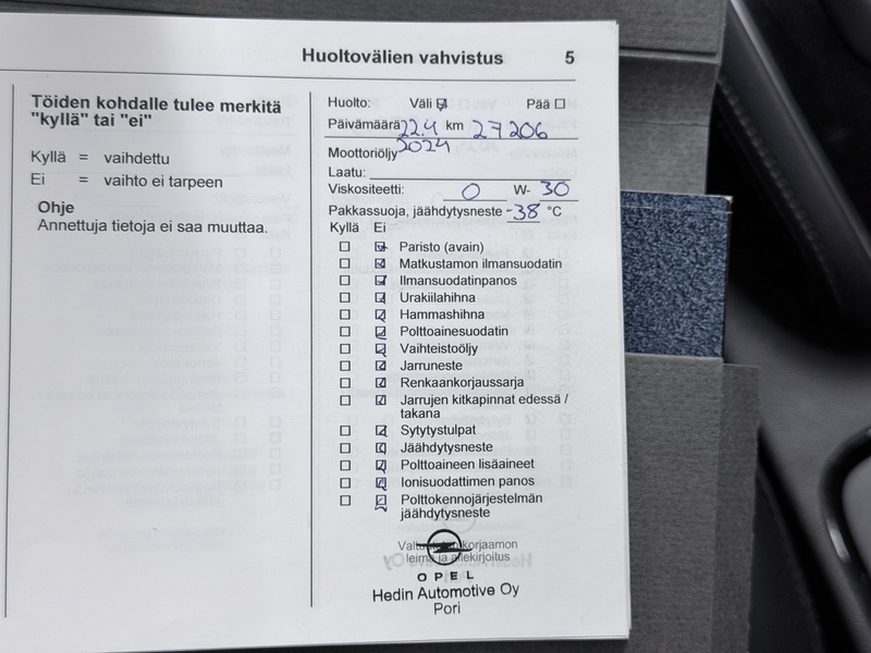 Opel Grandland vaihtoauto